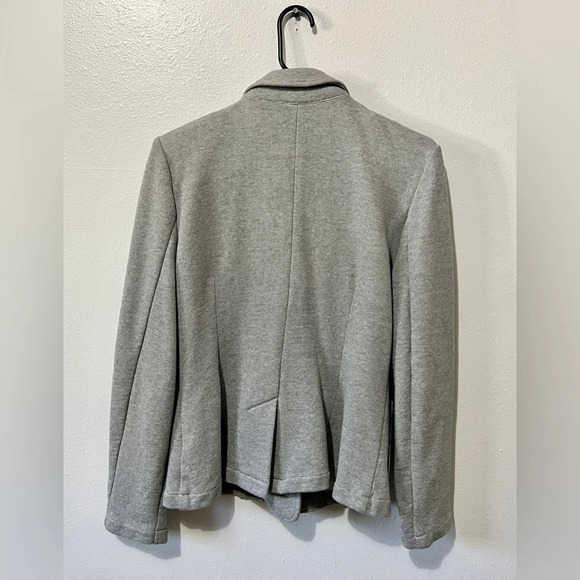Isaac Mizrahi Live Heathered Grey Blazer - Small - Picture 3 of 7